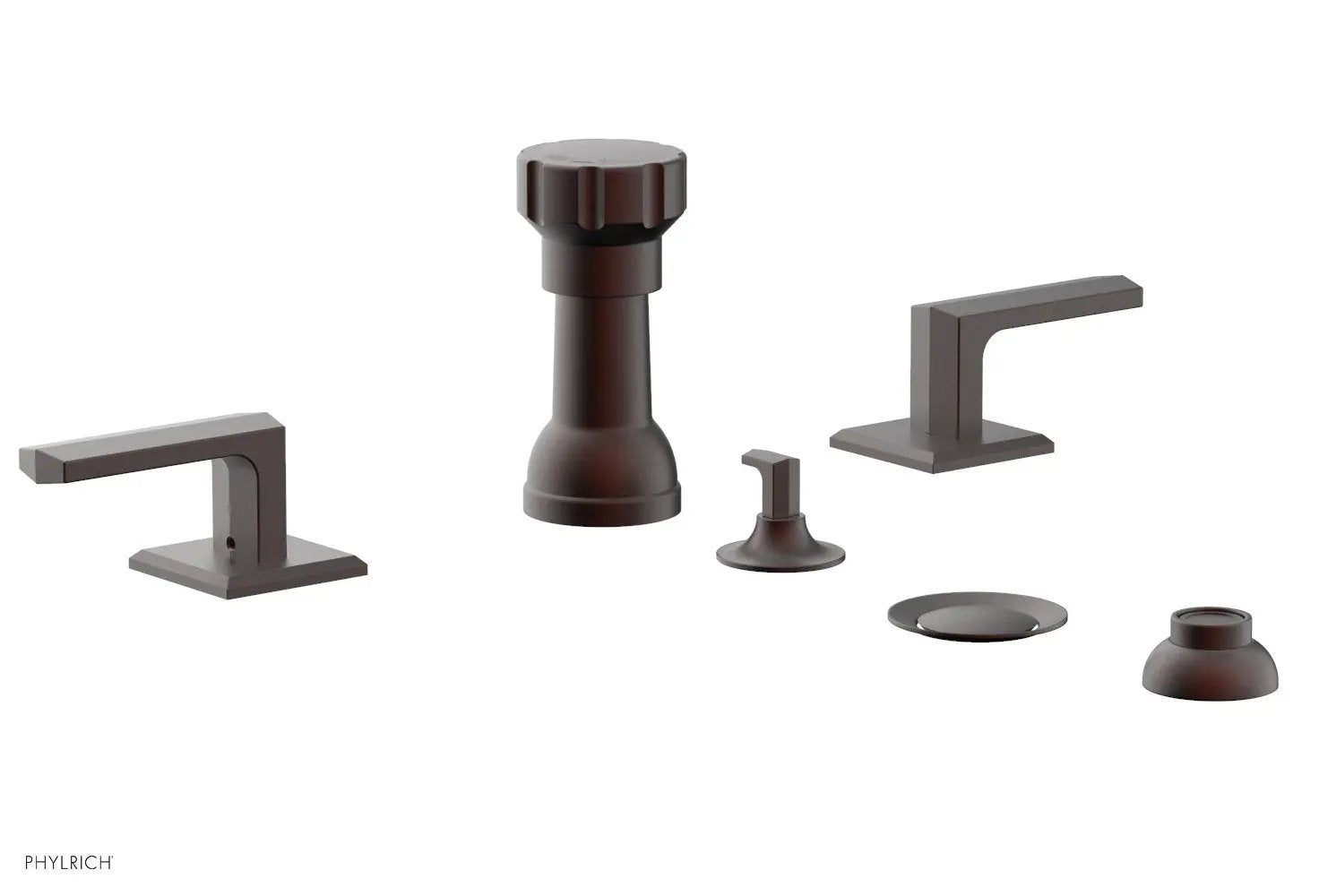 Phylrich DIAMA Four Hole Bidet Set by Phylrich