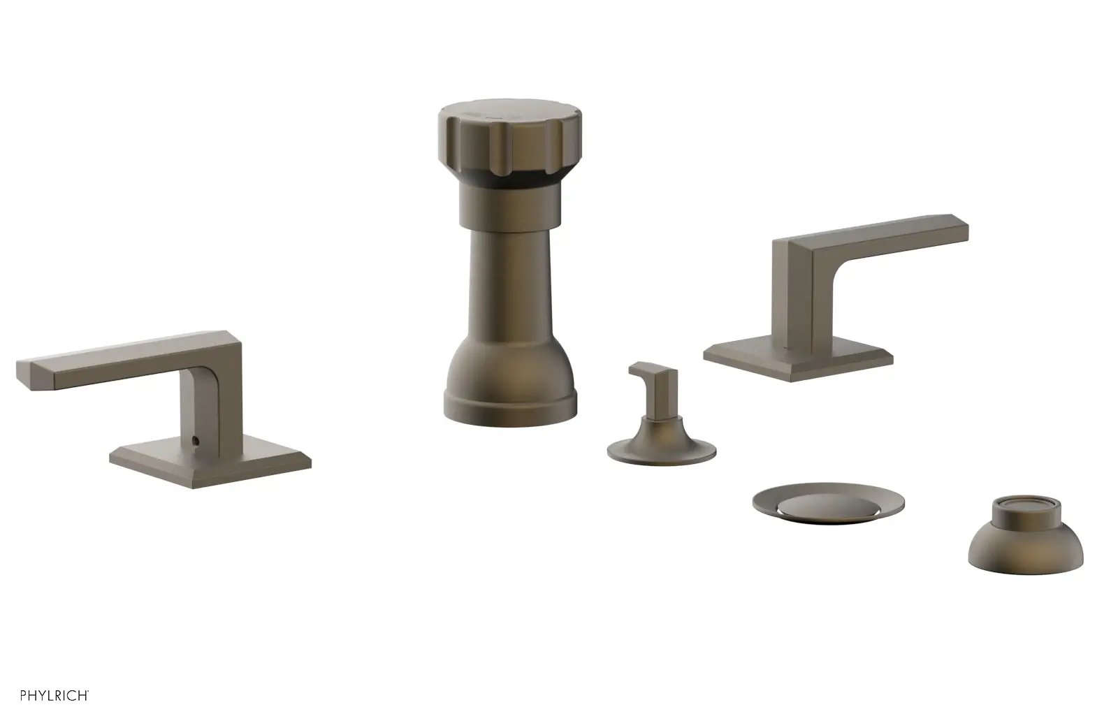 Phylrich DIAMA Four Hole Bidet Set by Phylrich