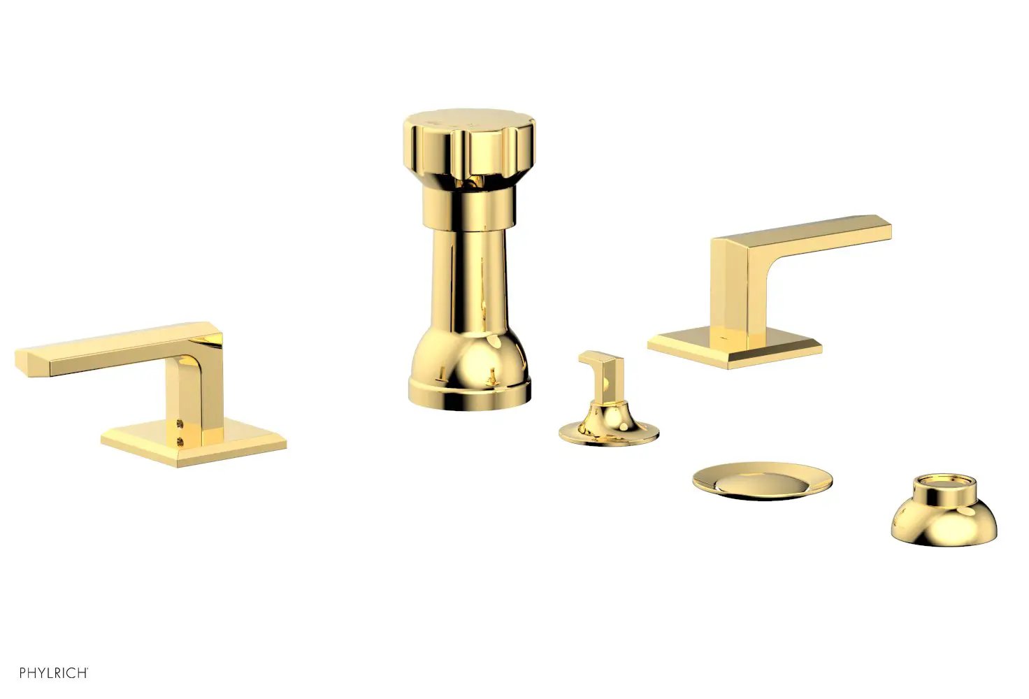 Phylrich DIAMA Four Hole Bidet Set by Phylrich