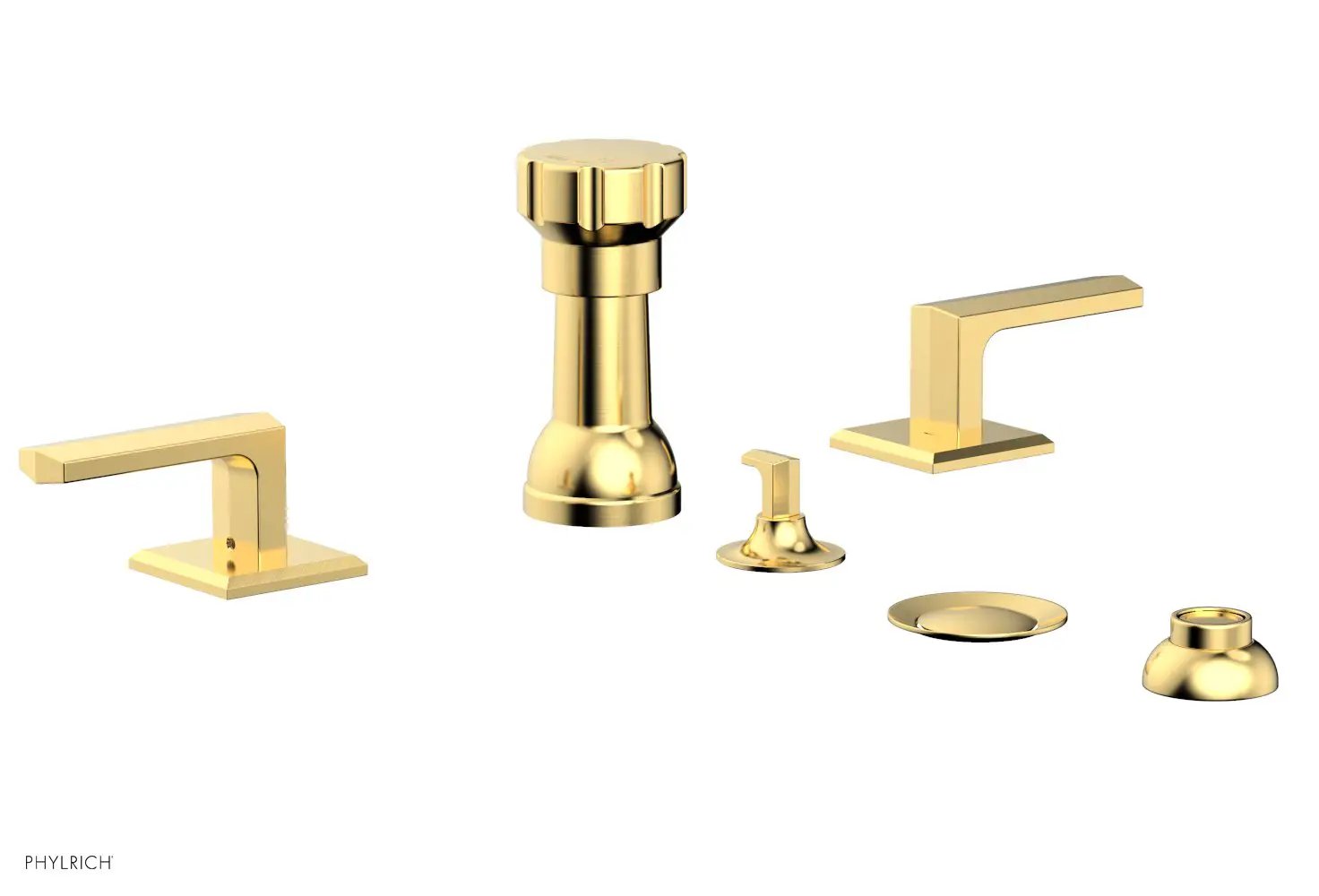Phylrich DIAMA Four Hole Bidet Set by Phylrich
