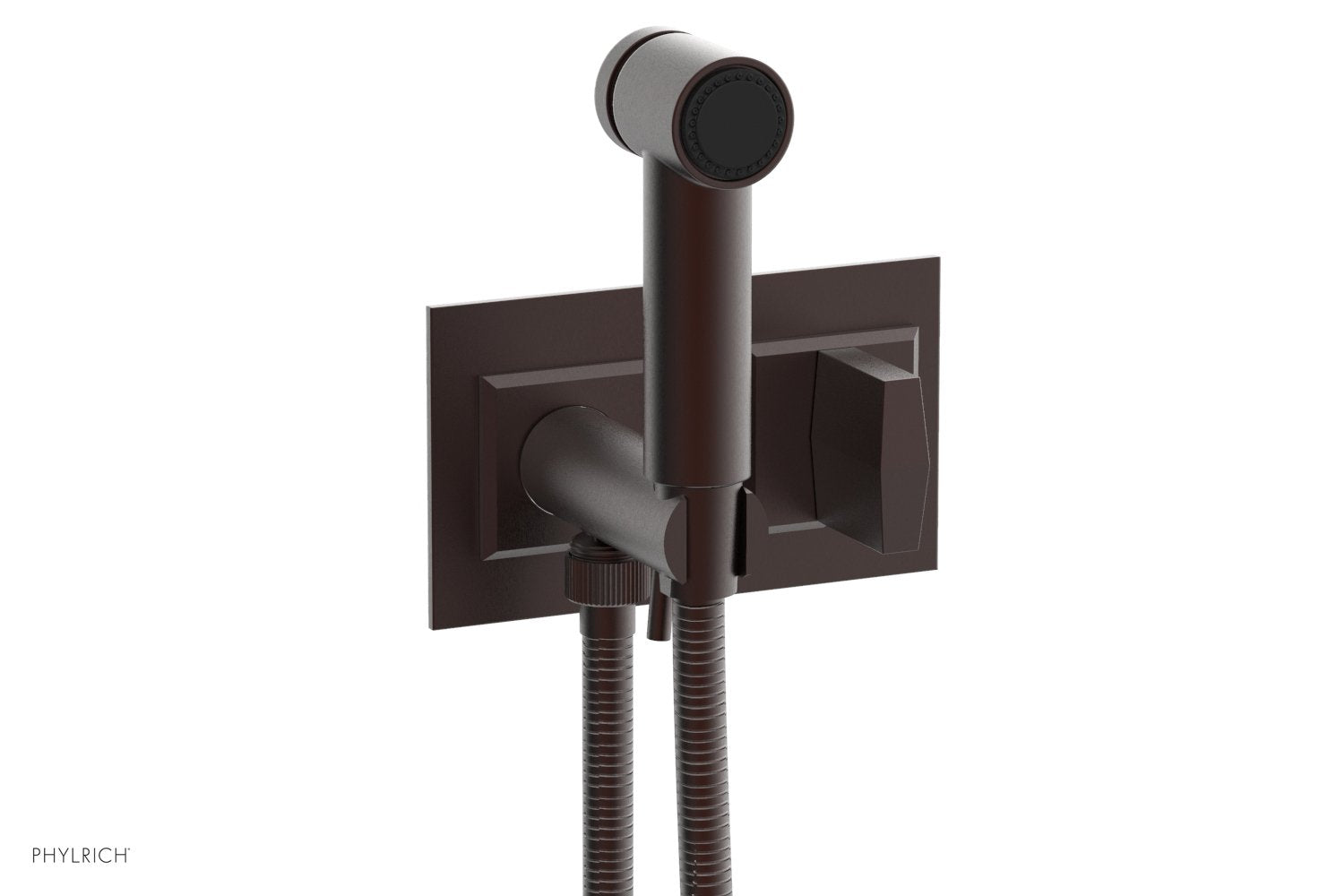 Phylrich DIAMA Wall Mounted Bidet, Blade Handle