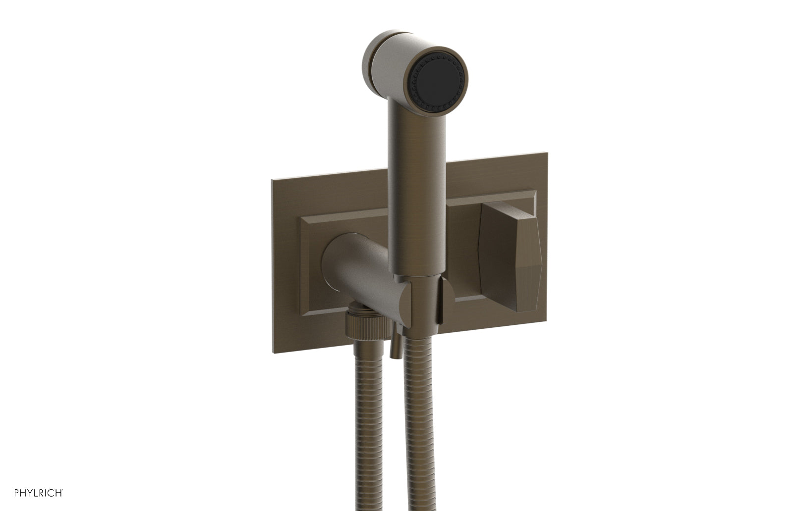 Phylrich DIAMA Wall Mounted Bidet, Blade Handle