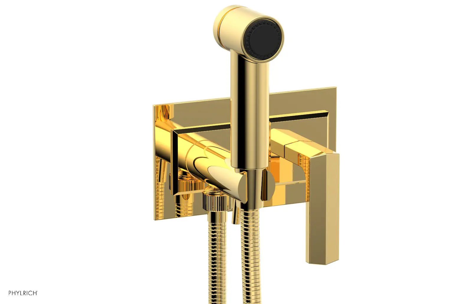 Phylrich DIAMA Wall Mounted Bidet, Lever Handle by Phylrich