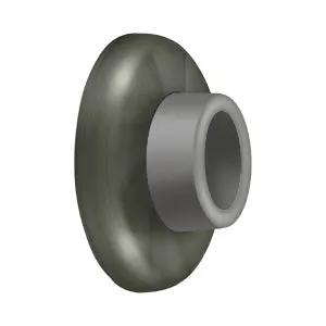 Deltana Wall Mount Concave Flush Bumper, 2-1/2" Diam. by Deltana