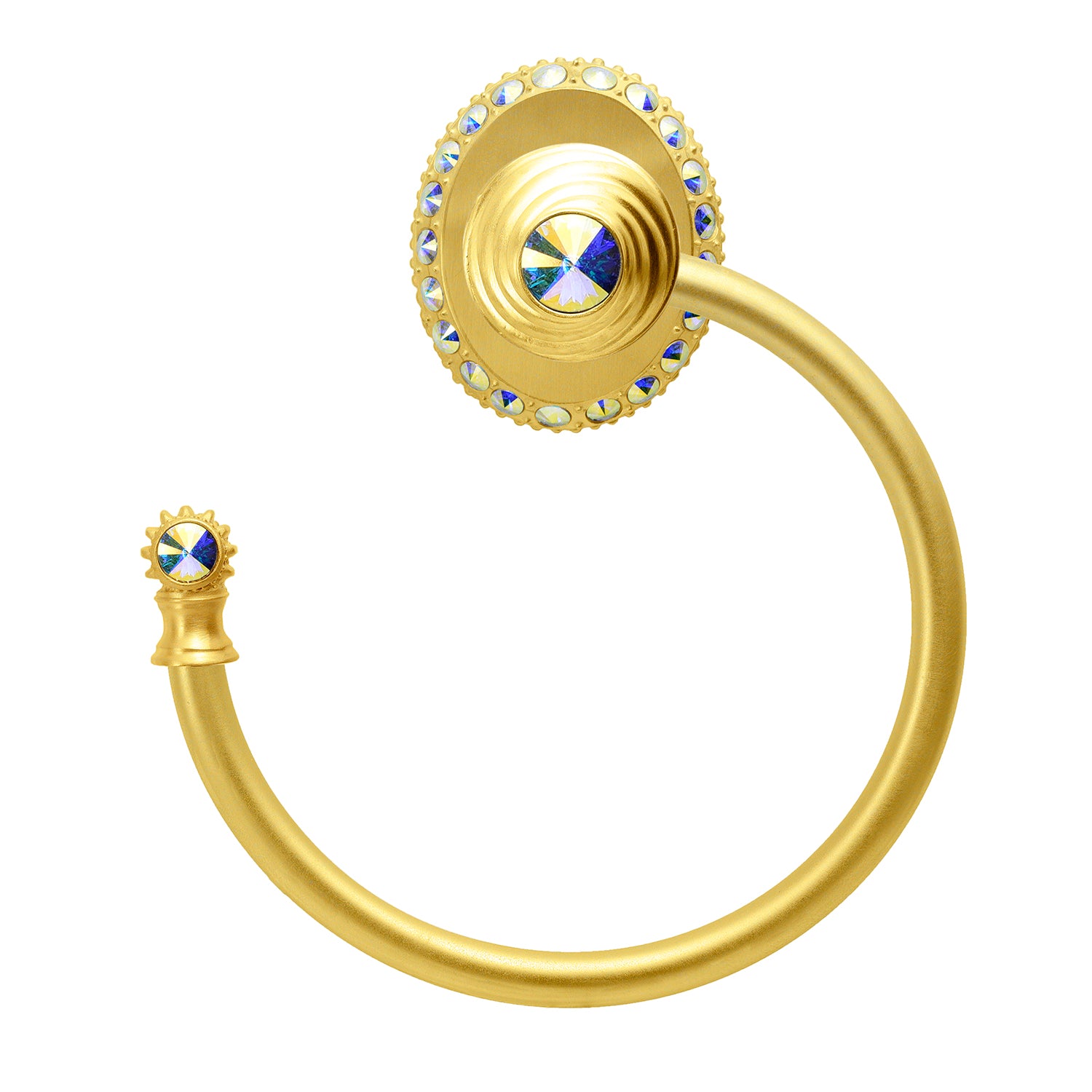 gilded mercury towel ring