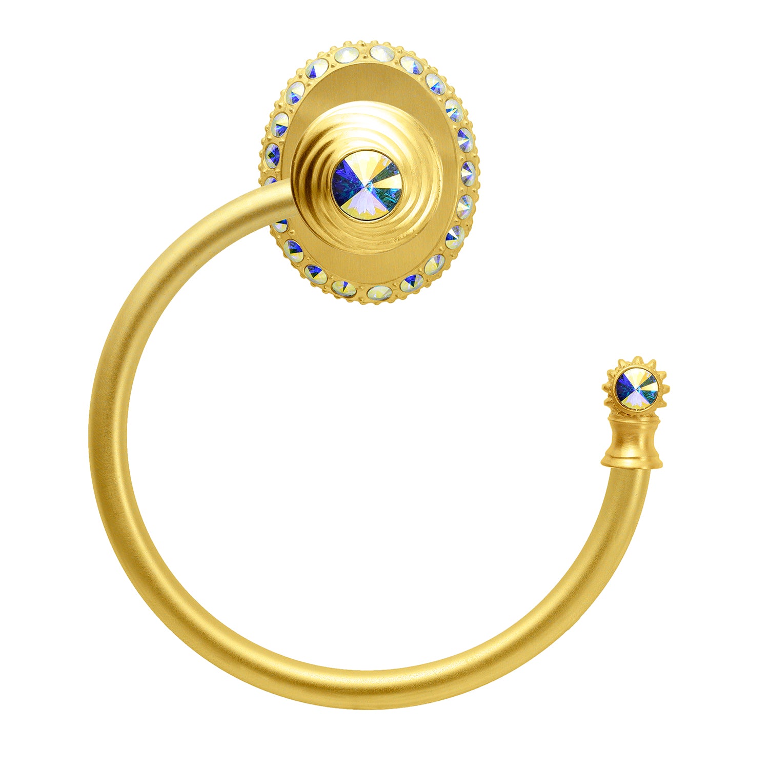 gilded mercury towel ring