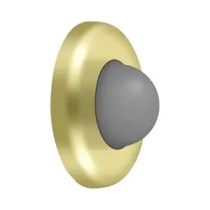 Deltana Wall Mount Convex Flush Bumper, 2-1/2" Diam. by Deltana