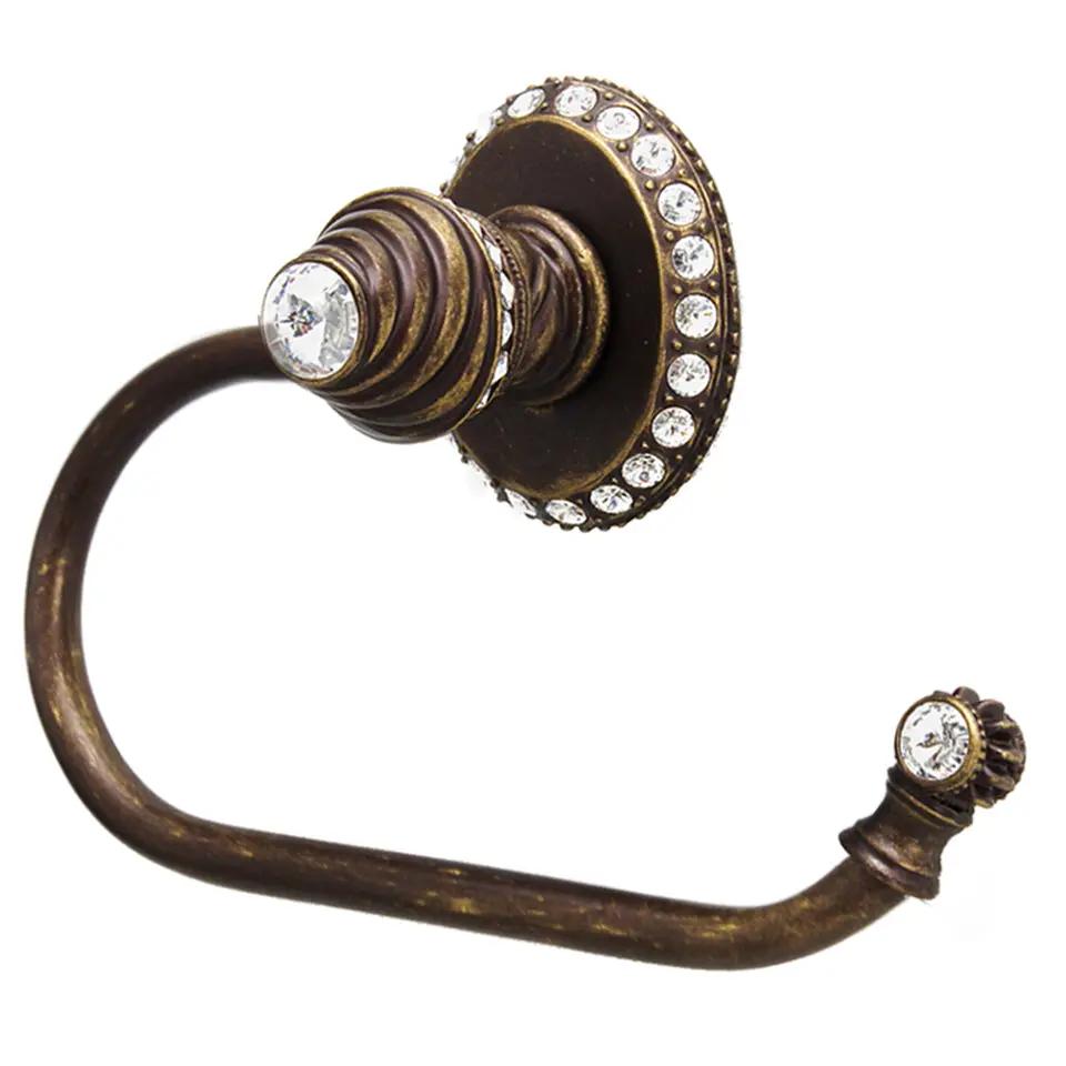 Carpe Diem Caché Ll Large Swing Tissue Smooth Ring Right - Decorated with Swarovski Crystals by Carpe Diem