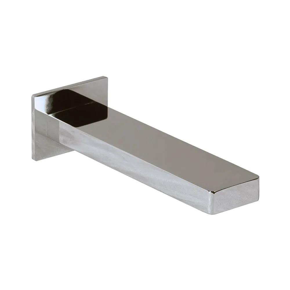 polished chrome spout