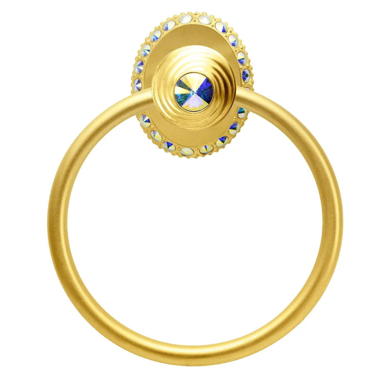 gilded mercury towel ring