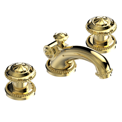THG Paris Versailles Widespread Lavatory Set with Drain
