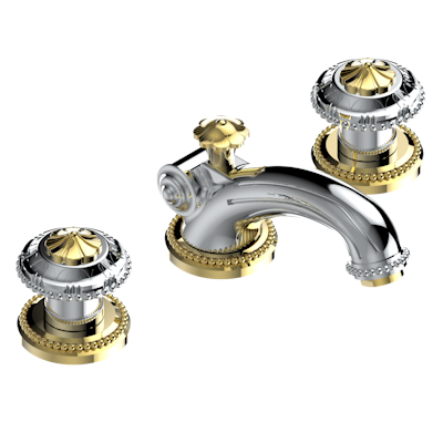 THG Paris Versailles Widespread Lavatory Set with Drain