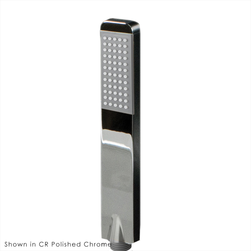polished chrome hand shower