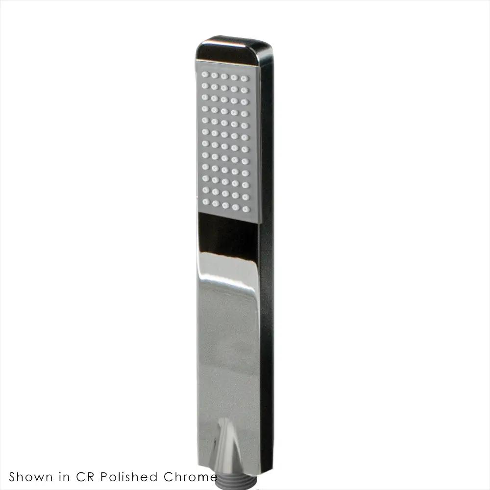 polished chrome hand shower