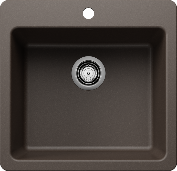 Blanco Liven 21" Single Bowl Dual Mount Sink