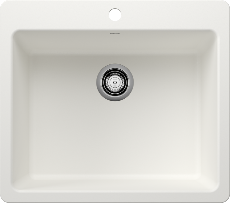 Blanco Liven 25" Single Bowl Dual Mount Sink