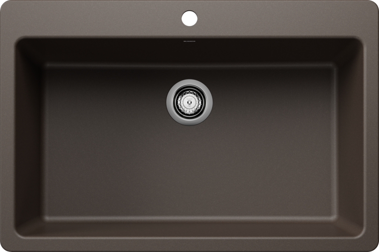 Blanco Liven 33" Super Single Bowl Dual Mount Sink by Blanco