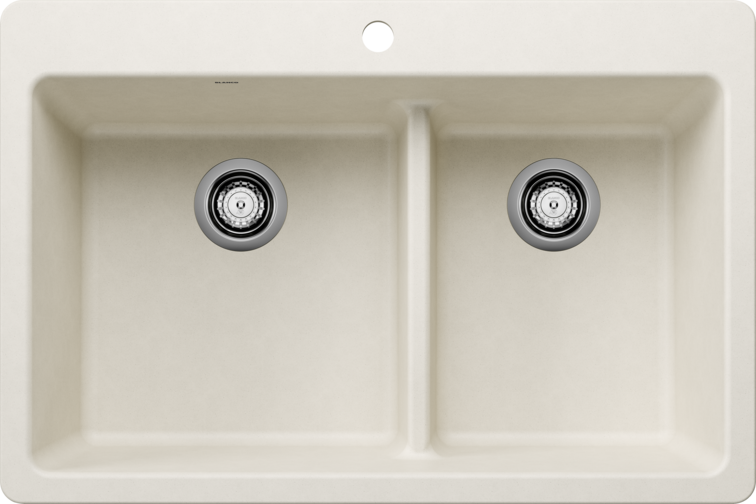 Blanco Liven 1-3/4 Low Divide Dual Mount Sink