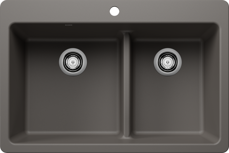 Blanco Liven 1-3/4 Low Divide Dual Mount Sink by Blanco