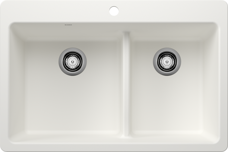 Blanco Liven 1-3/4 Low Divide Dual Mount Sink by Blanco
