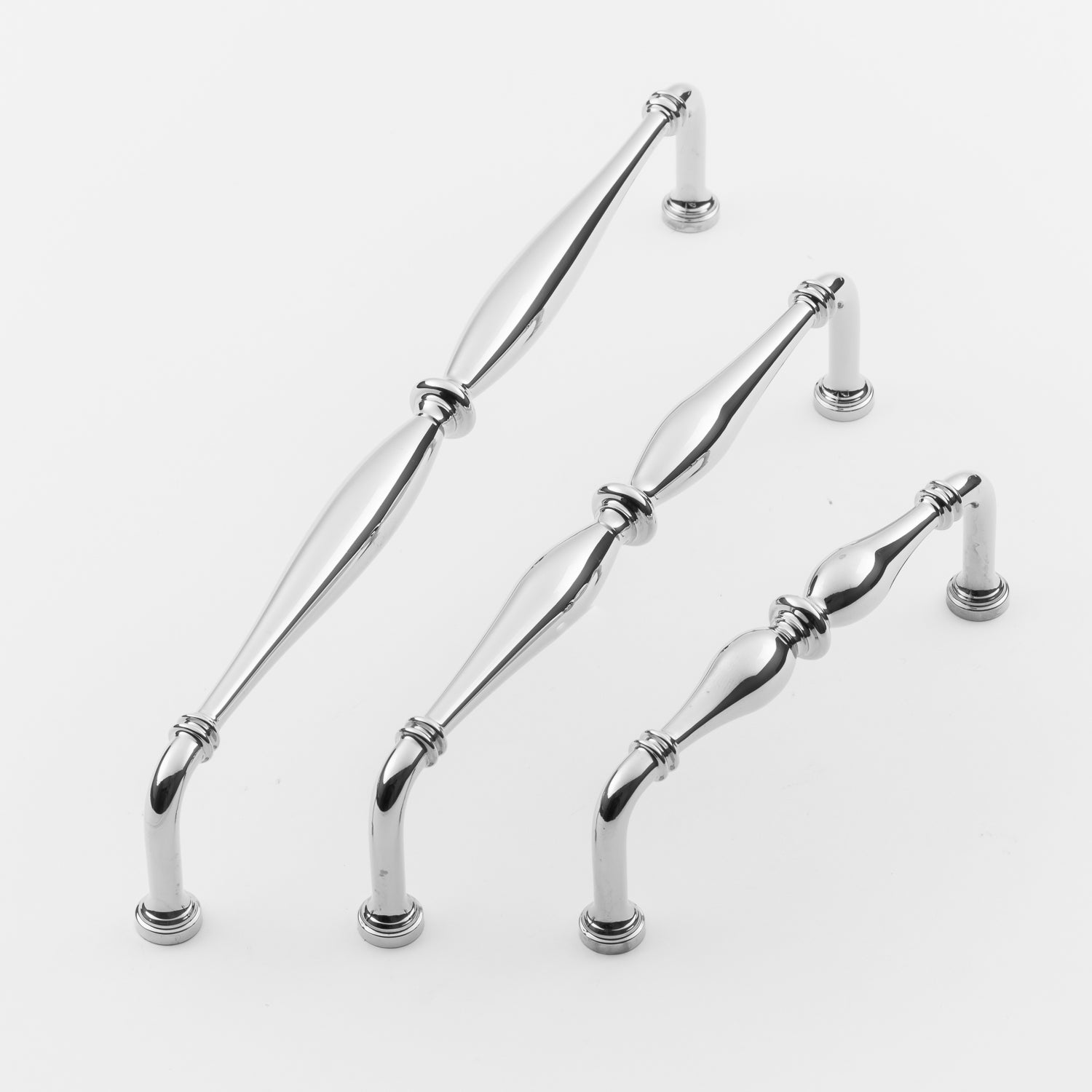 polished chrome pull