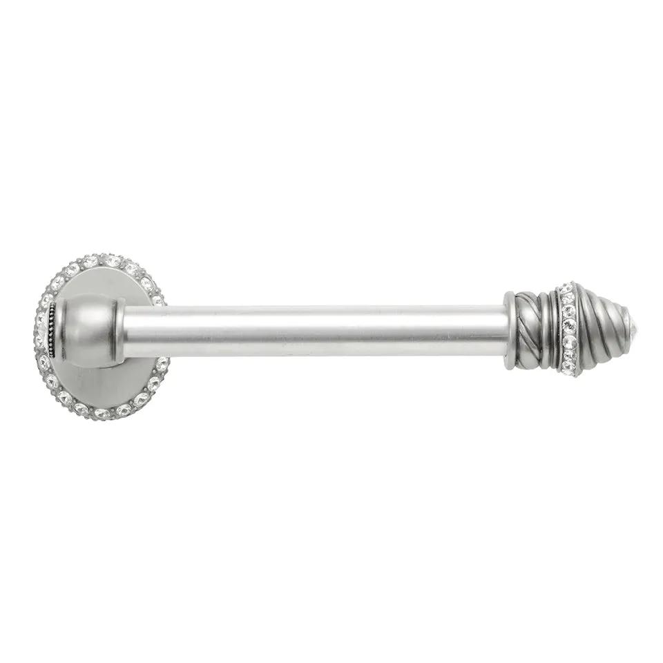 satin toilet paper holder