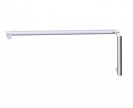 polished chrome door handle