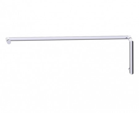 polished chrome door handle