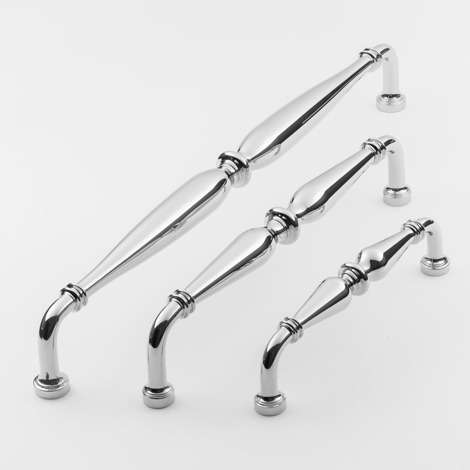 polished chrome pull