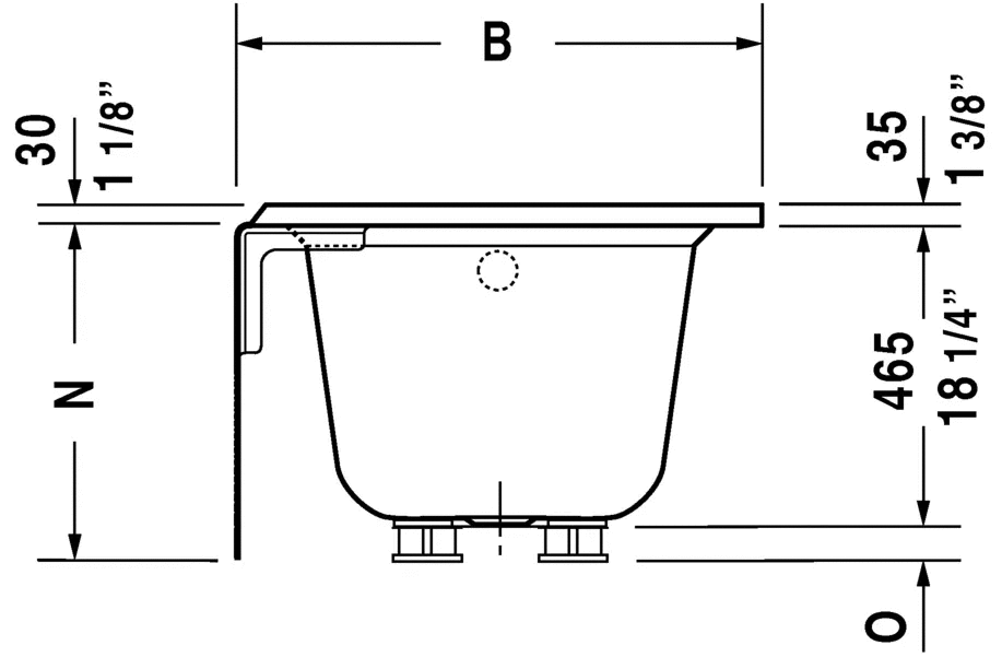 white bathtub
