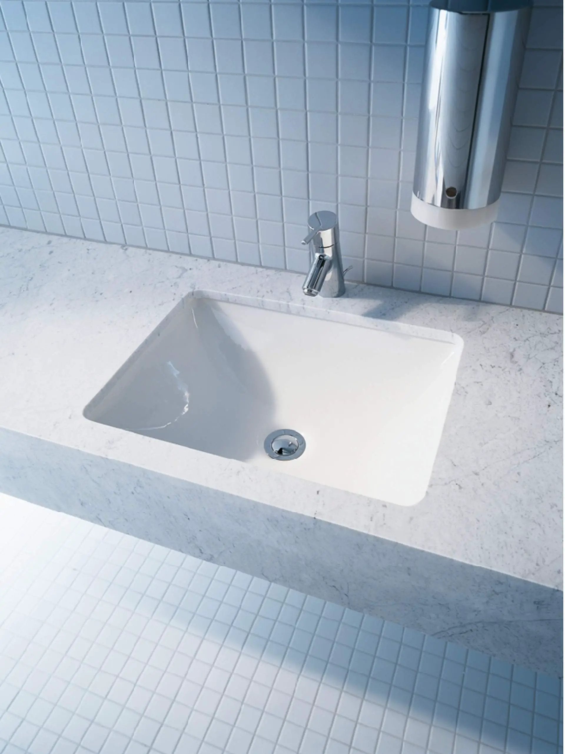 white sink
