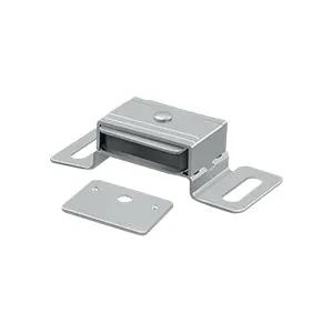 brushed chrome magnetic catch
