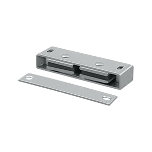 brushed chrome magnetic catch