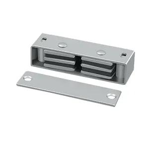 brushed chrome magnetic catch