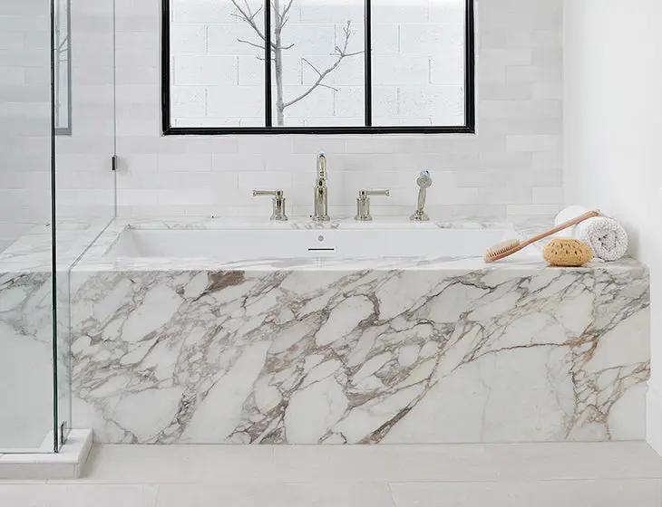white bathtub