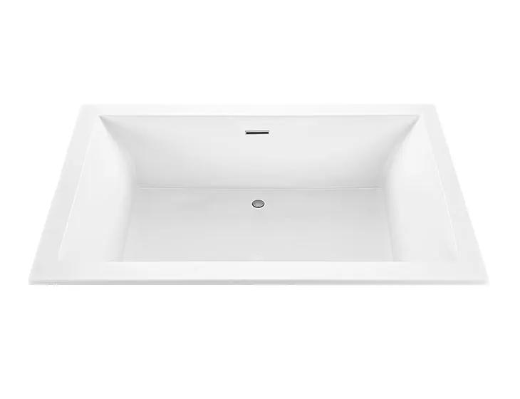white bathtub