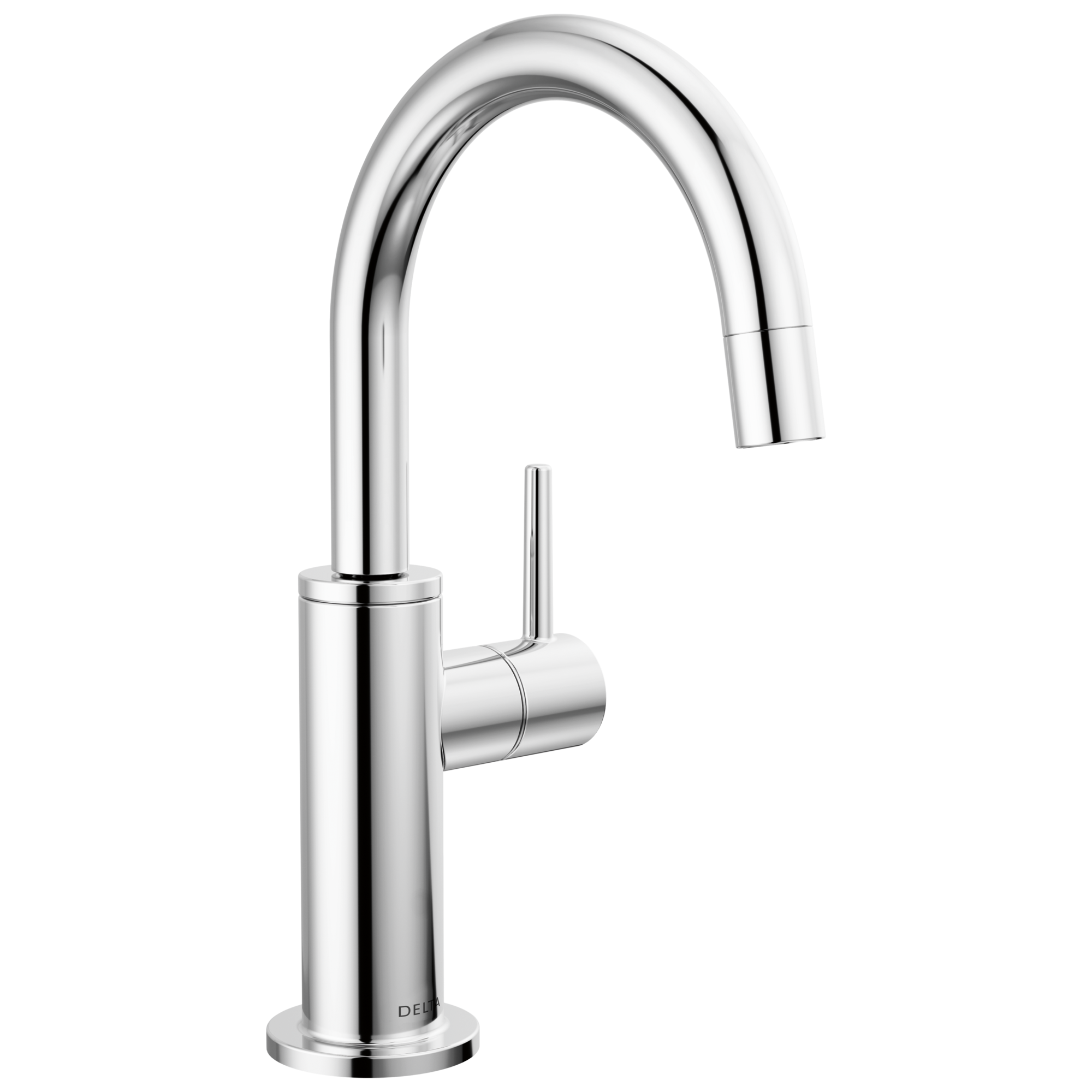 chrome kitchen faucet