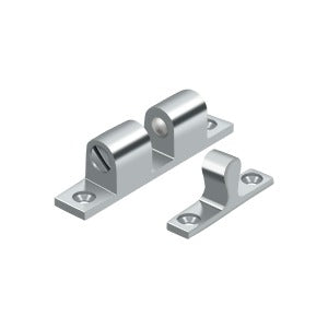 polished chrome tension catch