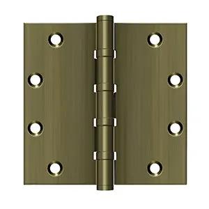 Deltana 5" x 5" Square Hinges, Ball Bearings by Deltana