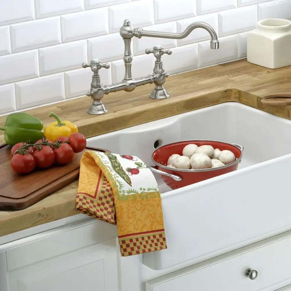 nickel polished faucet