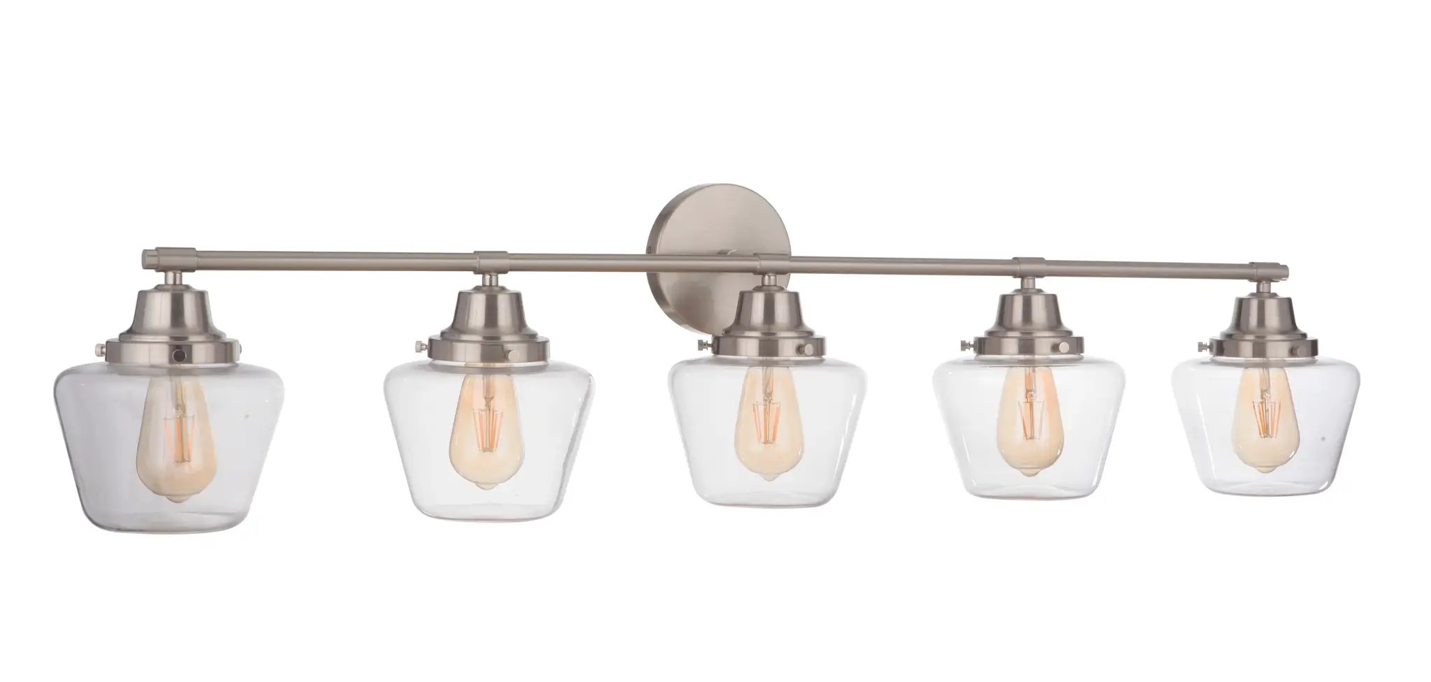 brushed polished nickel wall sconces