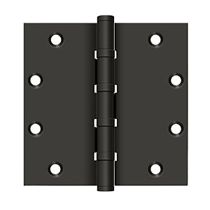 Deltana 5" x 5" Square Hinges, Ball Bearings