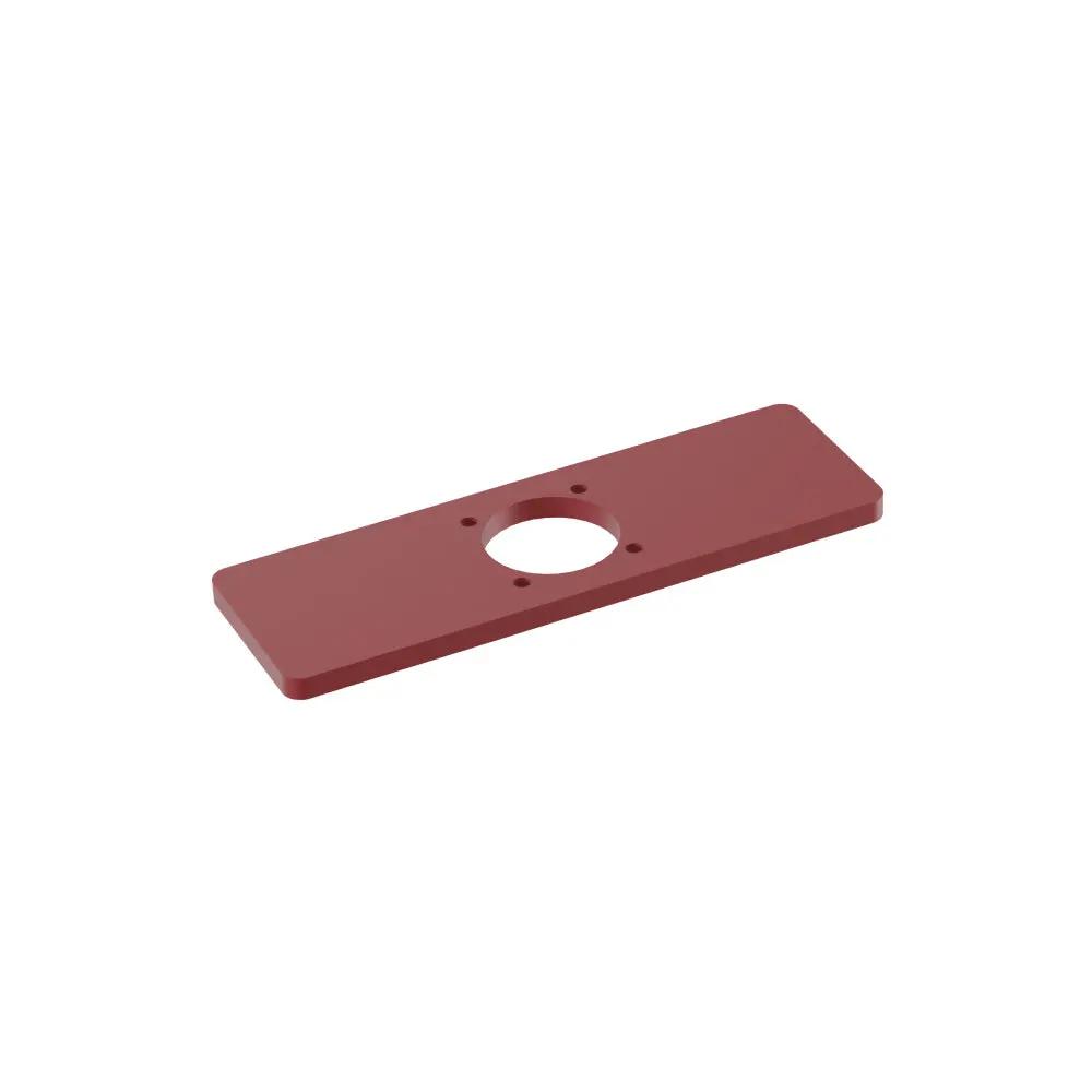Flusso Serie 196 Base Plate - 4" Centerset to Single-Hole Faucet Conversion by Flusso