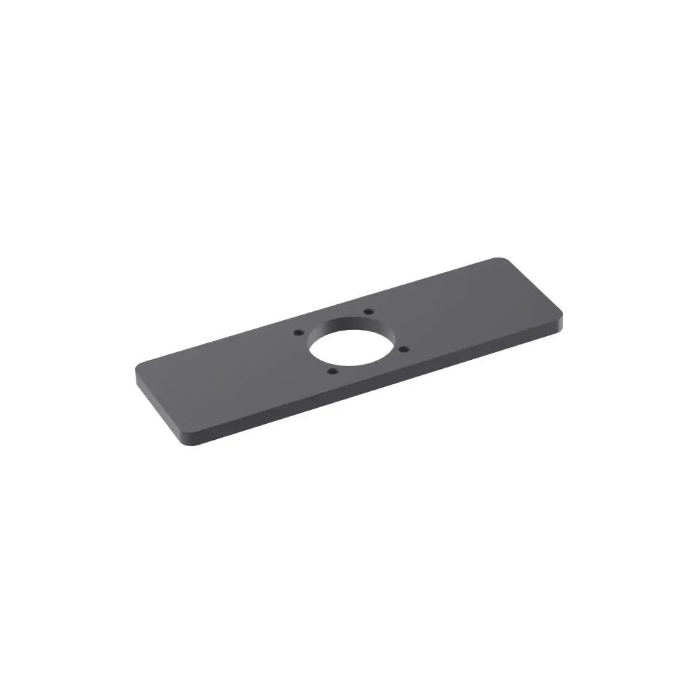 Flusso Serie 196 Base Plate - 4" Centerset to Single-Hole Faucet Conversion by Flusso