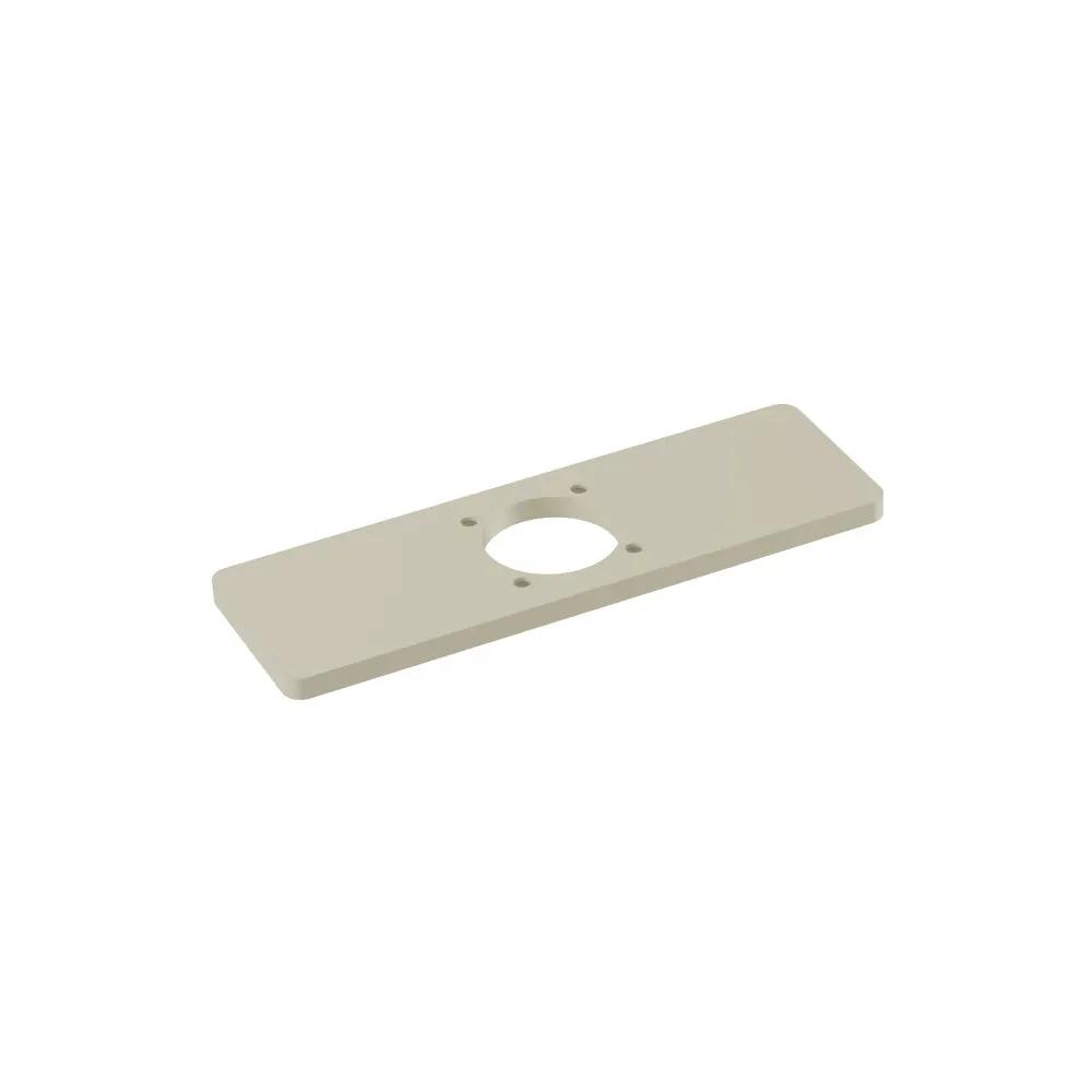 Flusso Serie 196 Base Plate - 4" Centerset to Single-Hole Faucet Conversion by Flusso