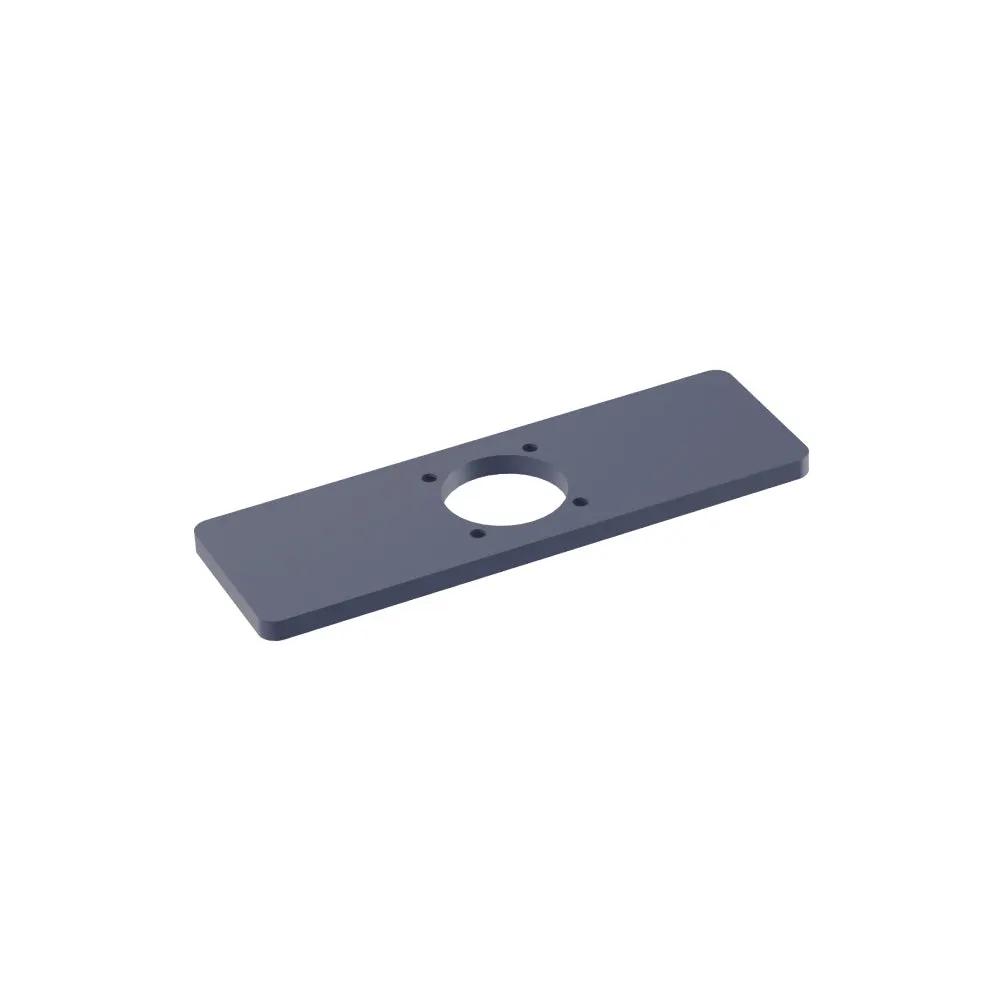 Flusso Serie 196 Base Plate - 4" Centerset to Single-Hole Faucet Conversion by Flusso