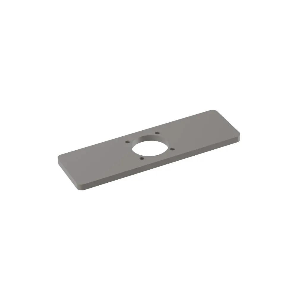 Flusso Serie 196 Base Plate - 4" Centerset to Single-Hole Faucet Conversion by Flusso