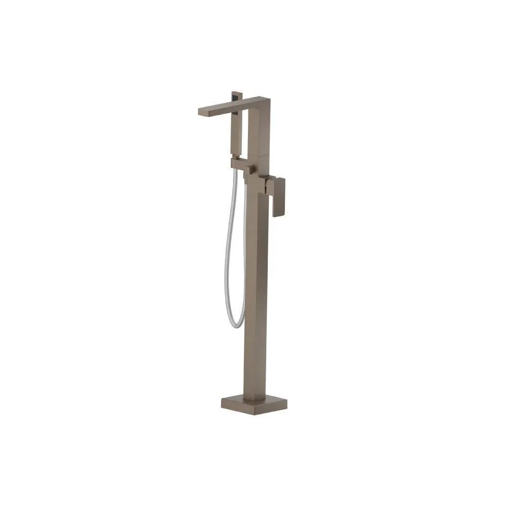 Flusso Serie 196 Freestanding Floor Mount Bathtub / Tub Filler with Hand Shower by Flusso