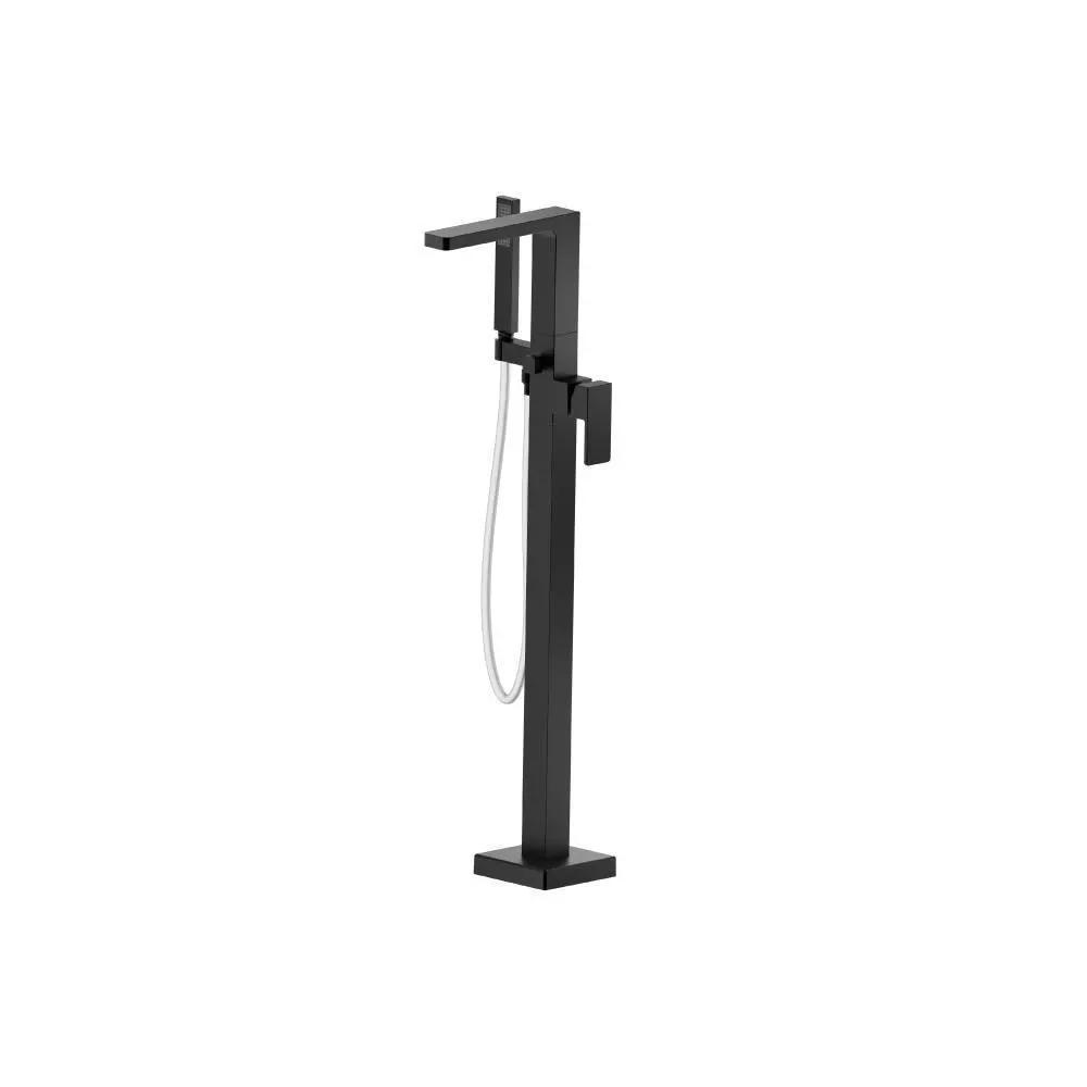 Flusso Serie 196 Freestanding Floor Mount Bathtub / Tub Filler with Hand Shower by Flusso