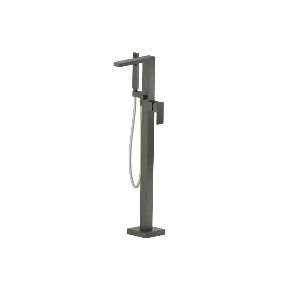 Flusso Serie 196 Freestanding Floor Mount Bathtub / Tub Filler with Hand Shower by Flusso